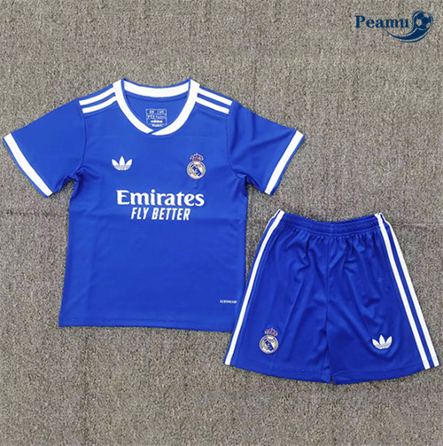 Maillot foot Real Madrid Enfant Bleu 2025-2026