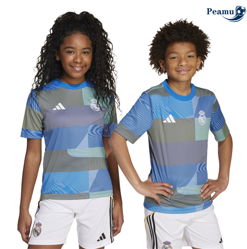Maillot foot Real Madrid Enfant Special Bleu 2025-2026