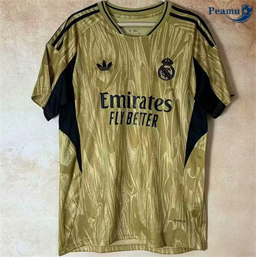 Maillot foot Real Madrid Special Golden Clover 2025-2026