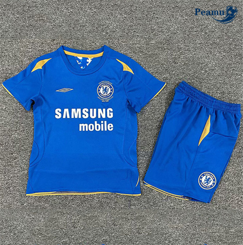 Maillot foot Maillot Rétro Chelsea Enfant Domicile 2005-06
