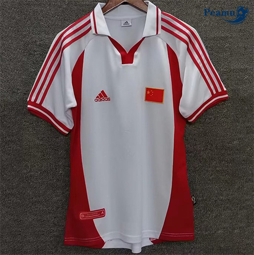 Maillot foot Maillot Rétro Chinese Blanc 2001