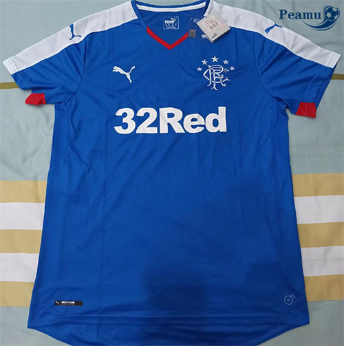 Maillot foot Maillot Rétro Glasgow Rangers Domicile 2015-16