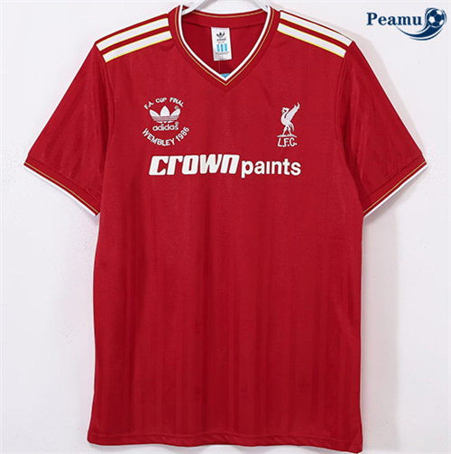 Maillot foot Maillot Rétro Liverpool Domicile 1986-87