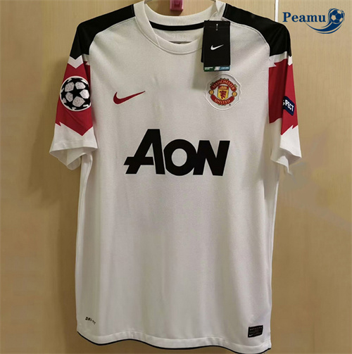 Maillot foot Maillot Rétro Manchester United Exterieur 2010-11