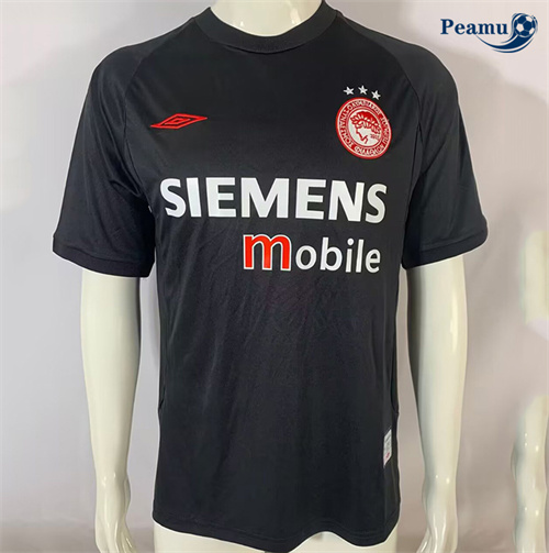 Maillot foot Maillot Rétro Olympia Noir 2004-05