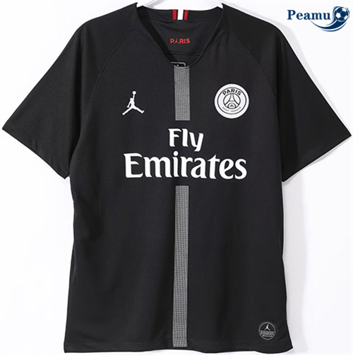 Maillot foot Maillot Rétro PSG Noir 2018-19