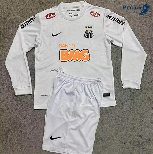 Maillot foot Maillot Rétro Santos Enfant Domicile Manche Longue 2012-13