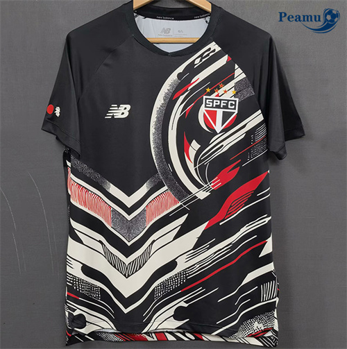 Maillot foot Sao Paulo pregame 2025-2026