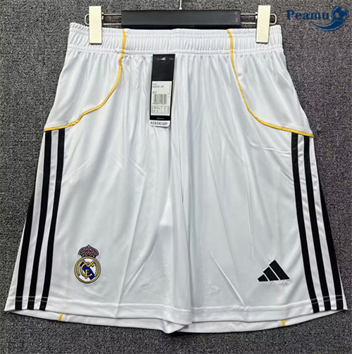Maillot Short Foot Real Madrid Domicile 2025-2026