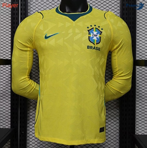 Maillot foot Brésil Player Domicile Manche Longue 2026-2027