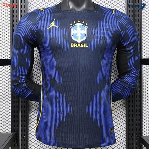 Maillot foot Brésil Player Exterieur Manche Longue 2026-2027