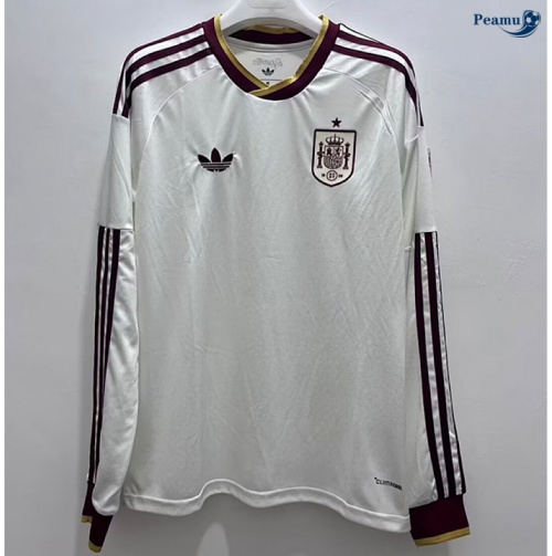 Maillot foot Espagne Exterieur Manche Longue 2026-2027