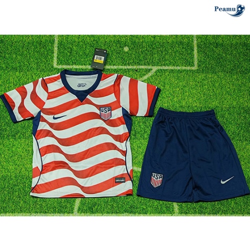 Maillot foot Etats-Unis Enfant Domicile 2026-2027