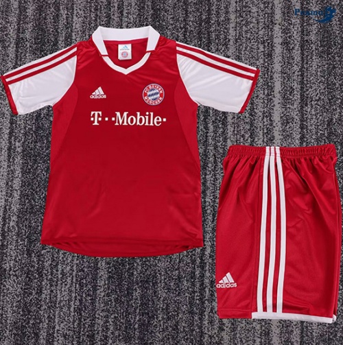 Maillot foot Rétro Bayern Munich Enfant Domicile 2003-04