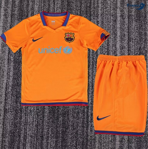 Maillot foot Rétro Barcelone Enfant Exterieur 2006-07