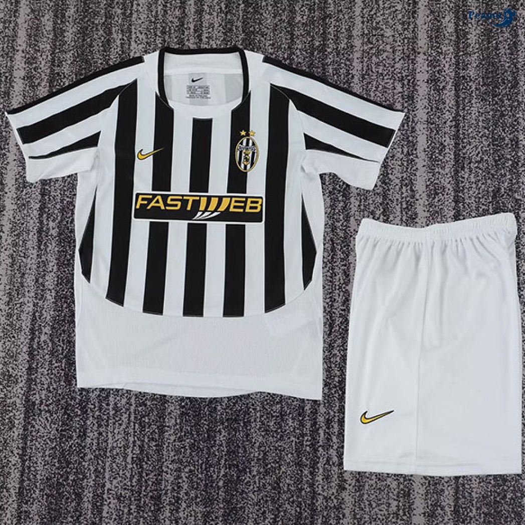 Maillot foot Rétro Juventus Enfant Domicile 2003-04