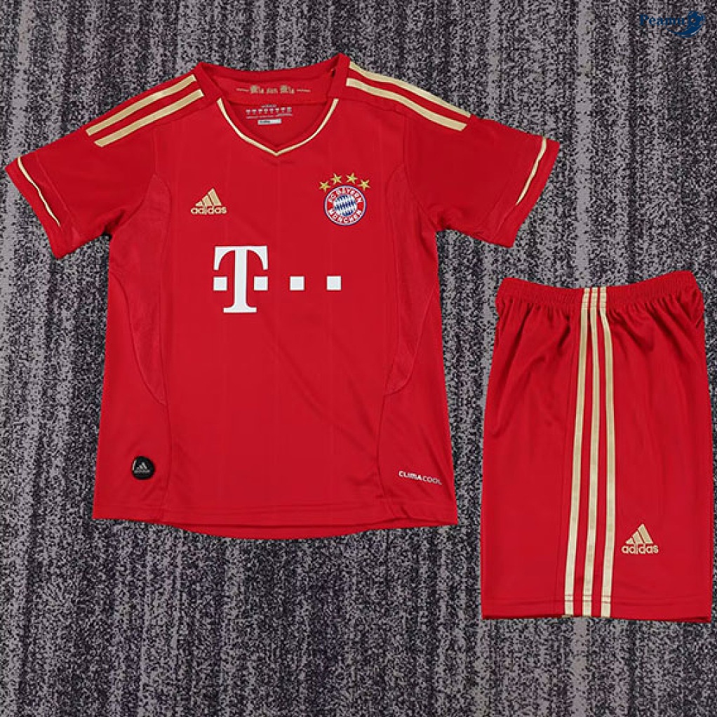Maillot foot Rétro Bayern Munich Enfant Domicile 2012-13