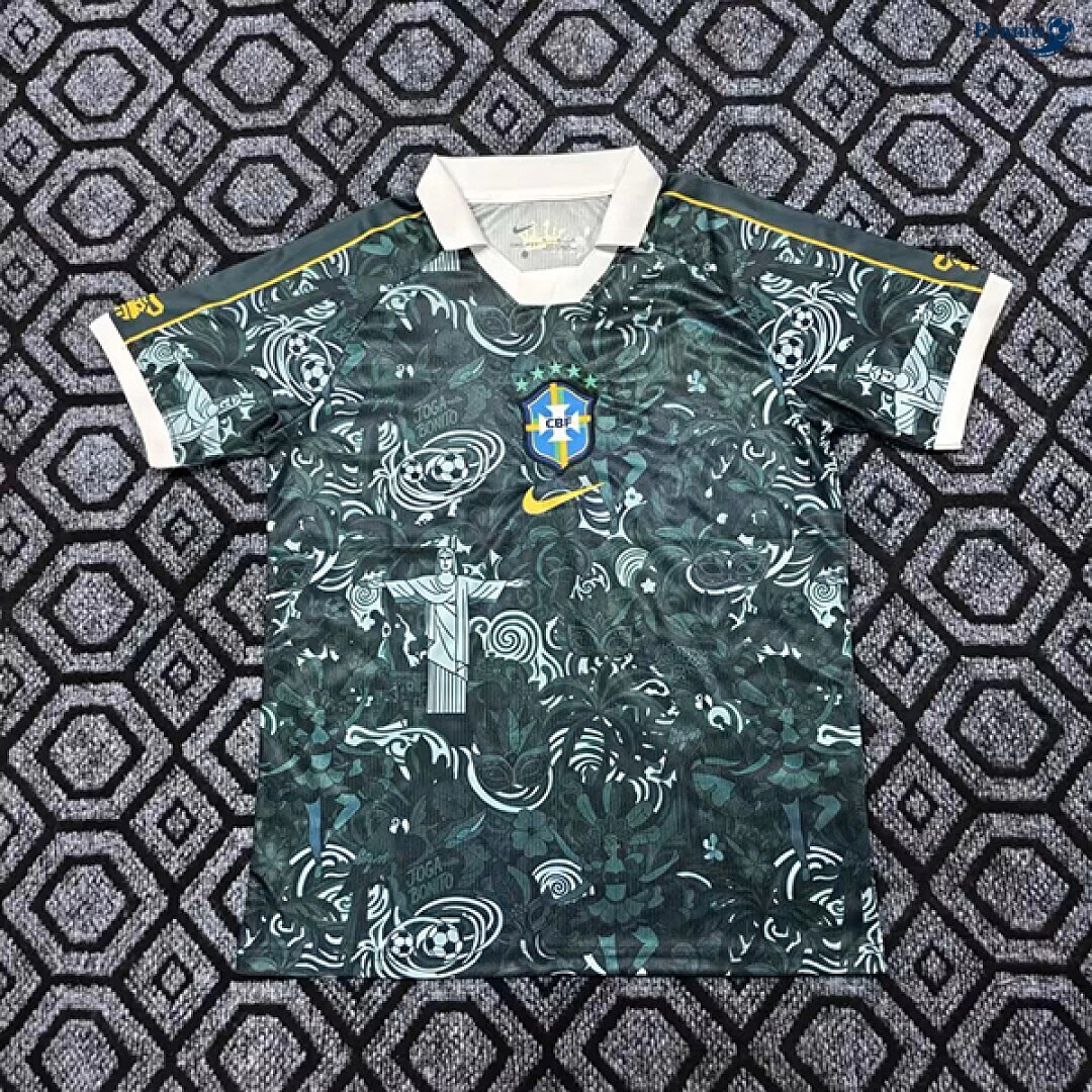 Maillot foot Brésil Vert 2026