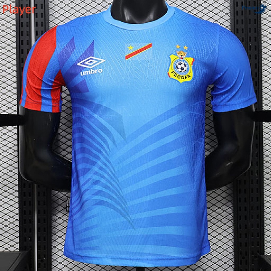 Maillot foot Congo Player Bleu 2026