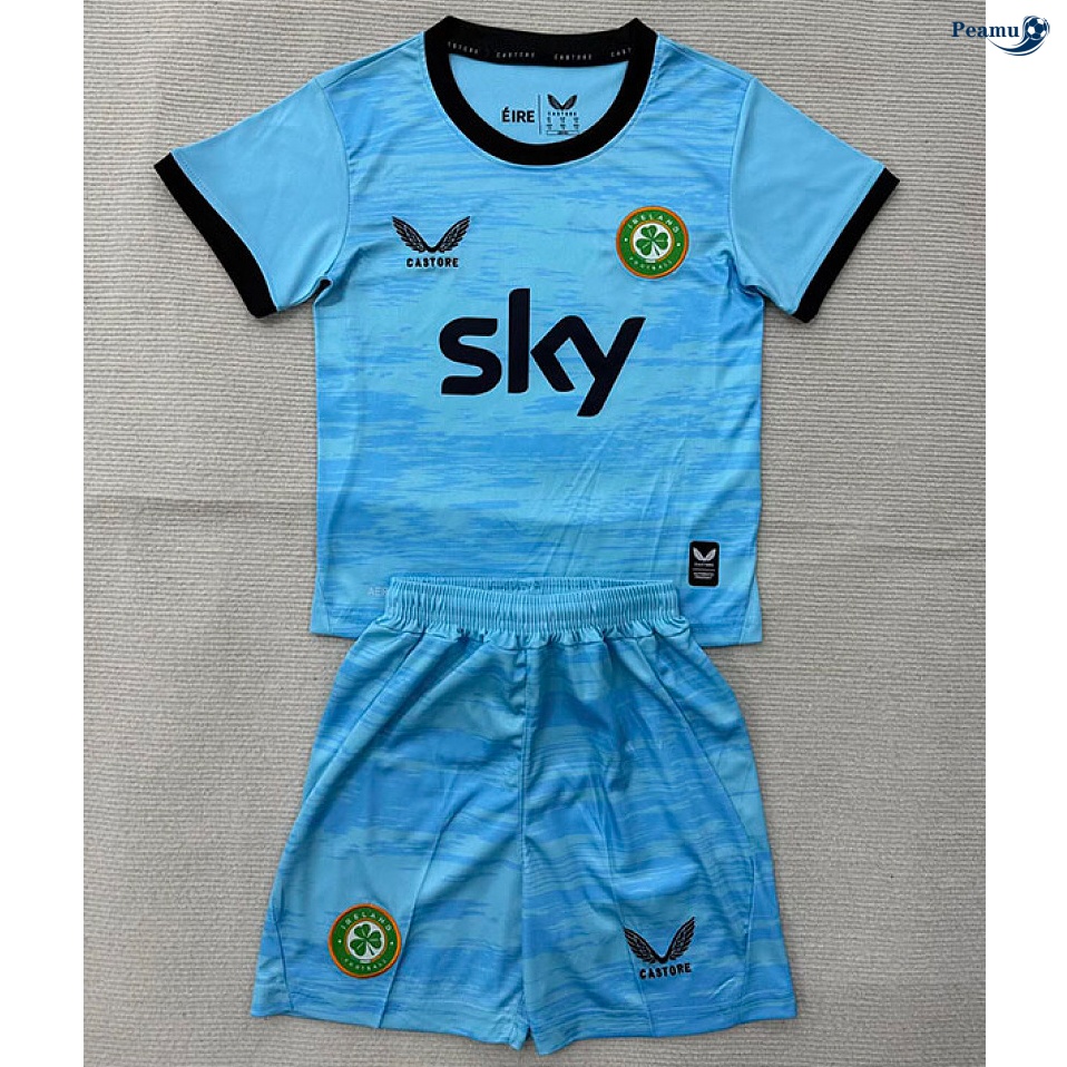 Maillot foot Irlande Enfant Gardien de but Bleu 2026
