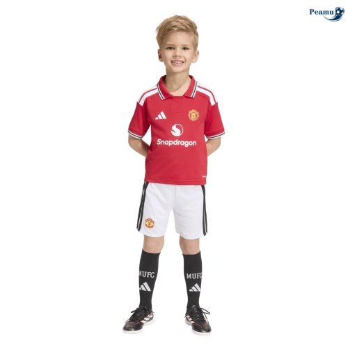 Maillot foot Manchester United Enfant Domicile 2026