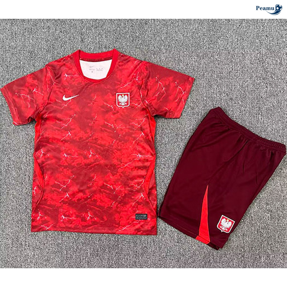Maillot foot Pologne Enfant Exterieur 2026