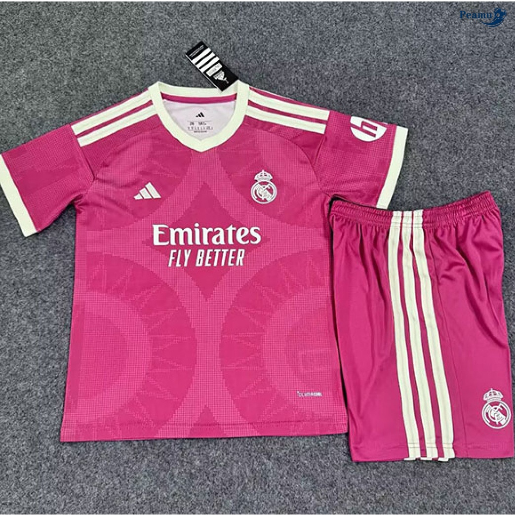 Maillot foot Real Madrid Enfant Rouge 2026