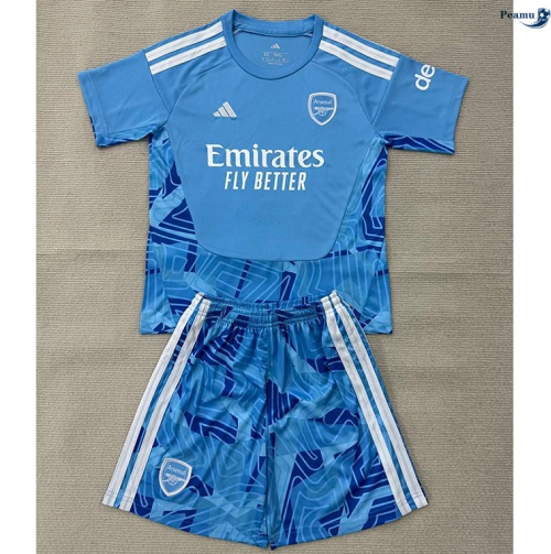 Maillot foot Arsenal Enfant Gardien de but Bleu 2026-2027