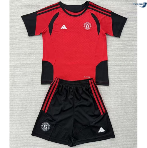Maillot foot Manchester United Enfant Training Rouge 2026-2027
