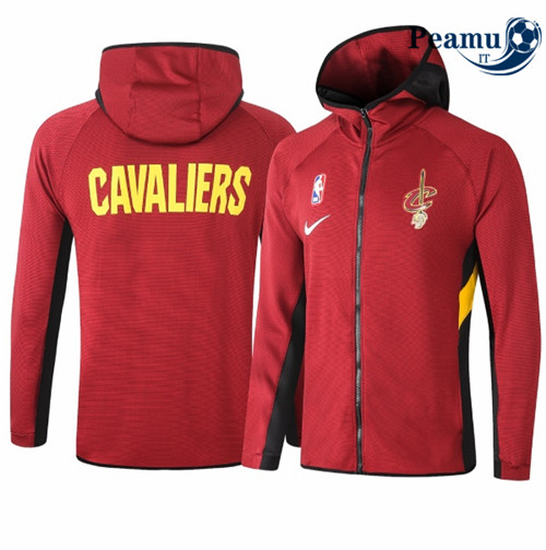Peamu - Giacca Survetement A Capuche Cleveland Cavaliers - Rouge