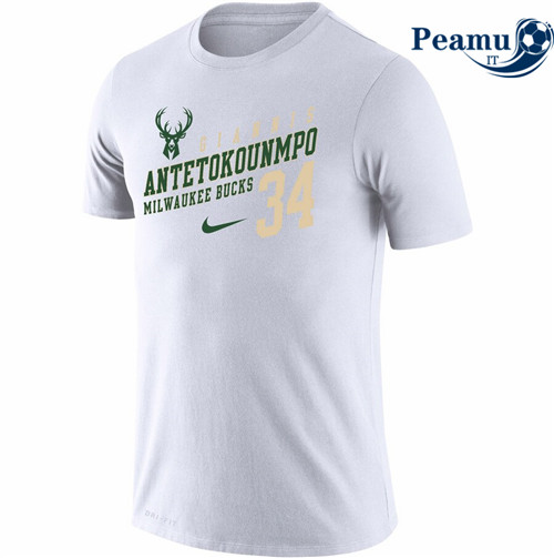 Peamu - Maillot foot Milwaukee Bucks - Giannis Antetokounmpo