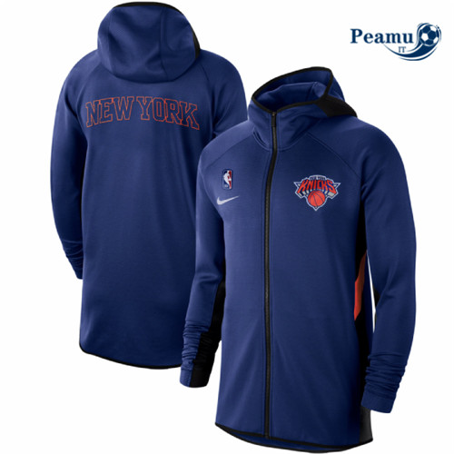 Peamu - Giacca Survetement A Capuche New York Knicks - Bleu