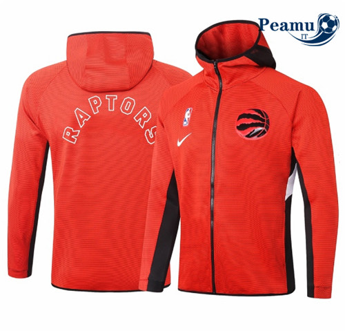 Peamu - Giacca Survetement A Capuche Toronto Raptors - Rouge