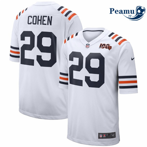 Peamu - Tarik Cohen, Chicago Bears - Blanc