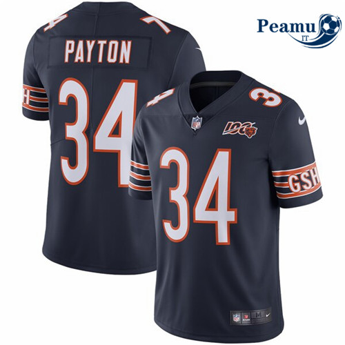 Peamu - Walter Payton, Chicago Bears - Bleu Marine