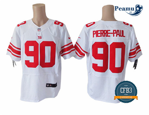 Peamu - Jason Pierre-Paul, NY Giants - Blanc/Rouge
