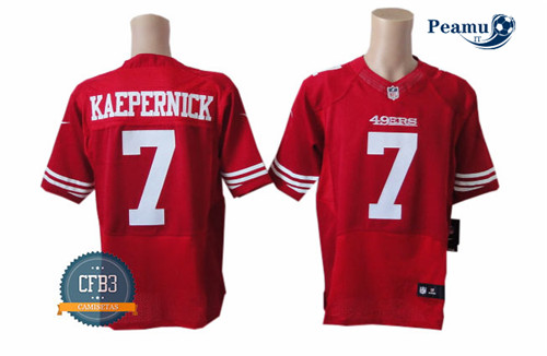 Peamu - Colin Kaepernick, San Francisco 49ers - Rouge