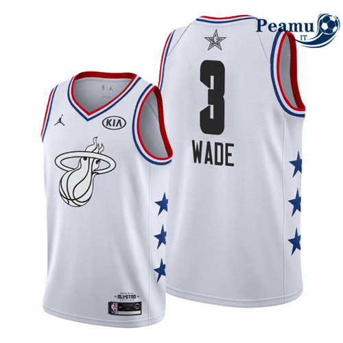 Peamu - Dwyane Wade - 2019 All-Star Blanc
