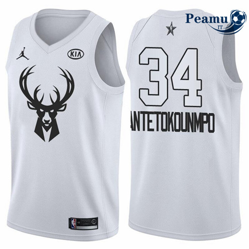 Peamu - Giannis Antetokounmpo - 2018 All-Star Blanc