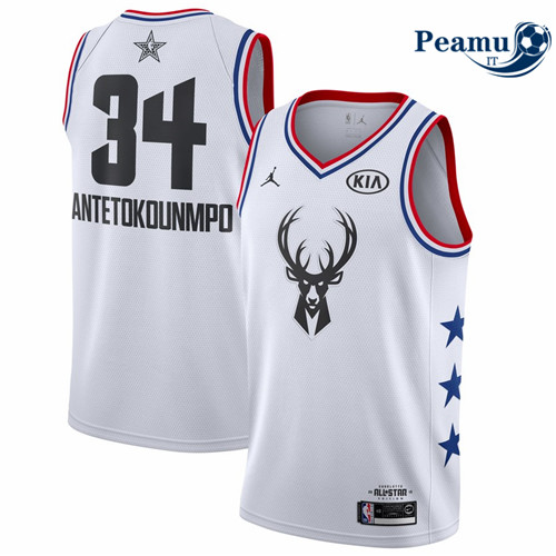 Peamu - Giannis Antetokounmpo - 2019 All-Star Blanc