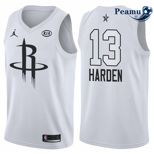 Peamu - James Harden - 2018 All-Star Blanc