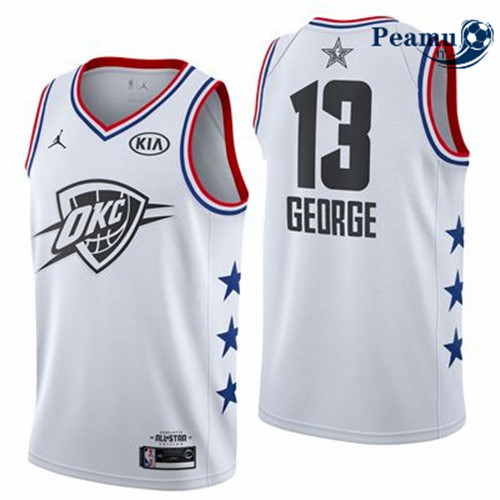 Peamu - Paul George - 2019 All-Star Blanc
