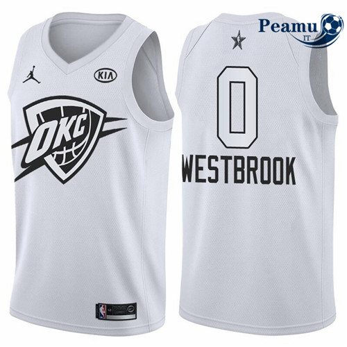 Peamu - Russell Westbrook - 2018 All-Star Blanc