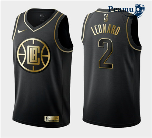 Peamu - Kawhi Leonard, Los Angeles Clippers - Noir/Or