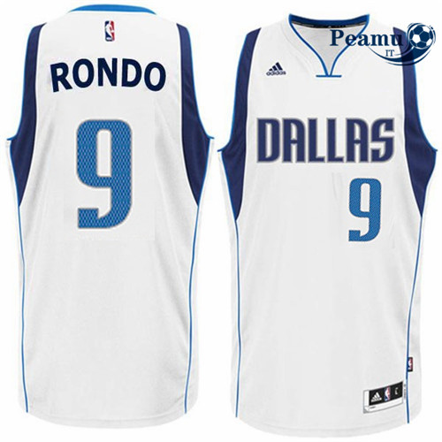 Peamu - Rajon Rondo, Dallas Mavericks - Blanco