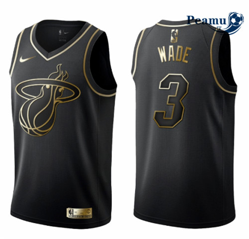 Peamu - Dwyane Wade, Miami Heat - Noir/Or