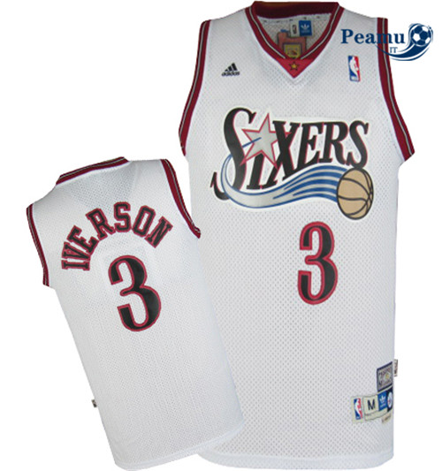 Peamu - Allen Iverson, Philadelphia 76ers [Blanco]
