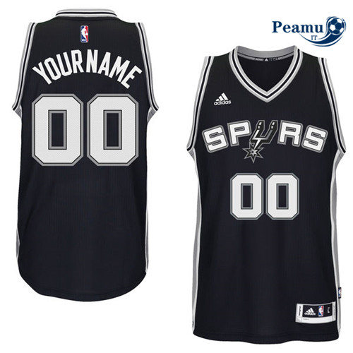 Peamu - San Antonio Spurs, Custom [Noir]
