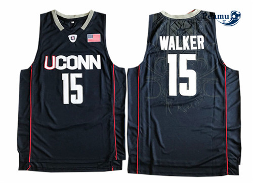 Peamu - Kemba Walker, Connecticut Huskies [Bleu Marine]