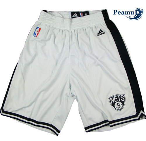 Peamu - Short Brooklyn Nets [Blanco]
